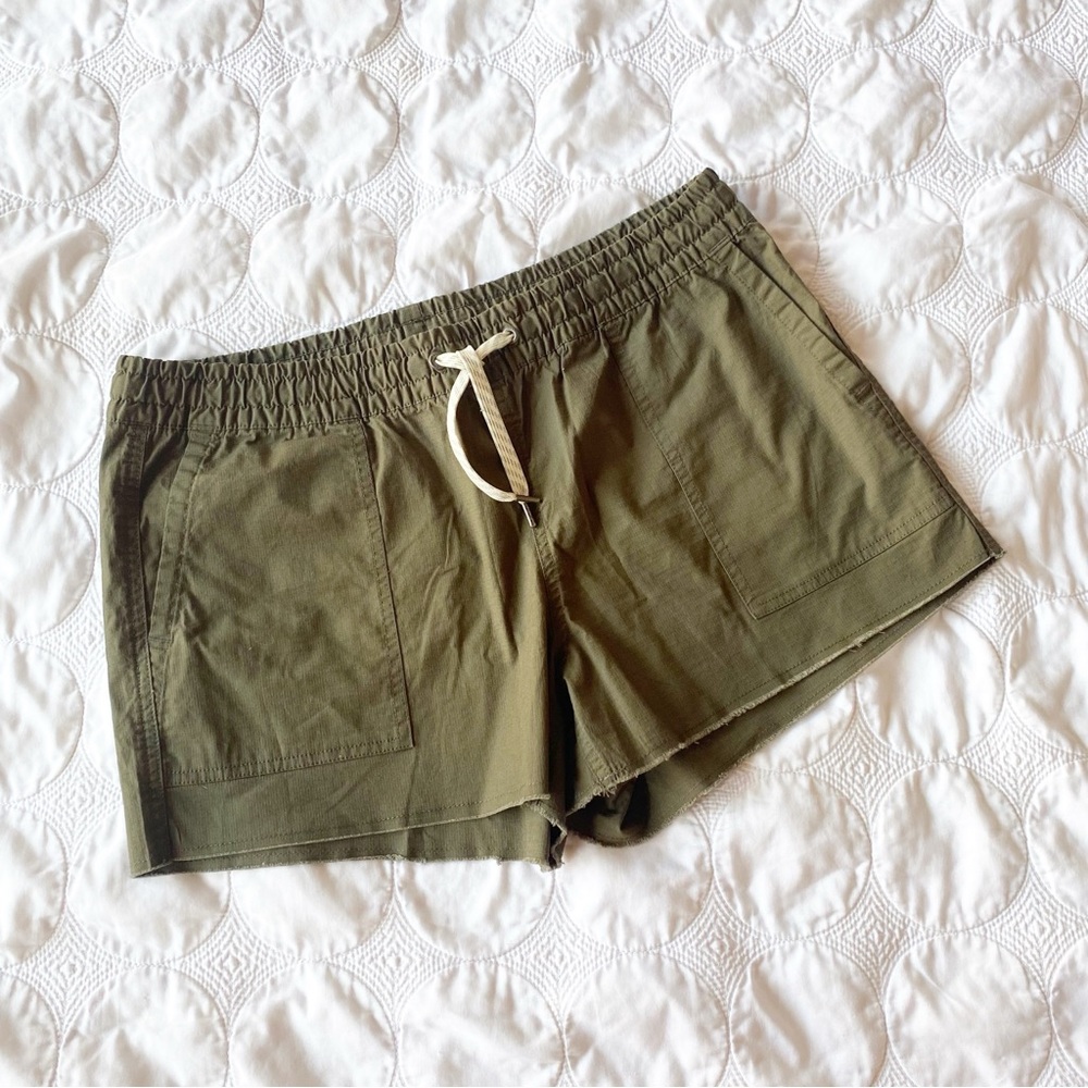 Vuori Vintage Ripstop Shorts Army Green Medium